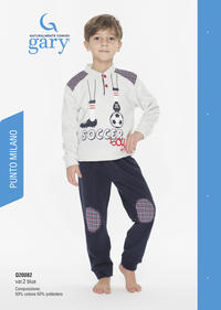 PIGIAMA BAMBINO M/L Q20082 Tellini S.r.l. Ingrosso Abbigliamento